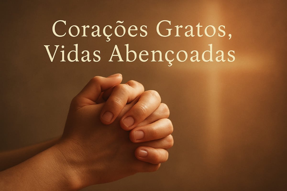 Oração de Gratidão | 1 Tessalonicenses 5:18 — Em Tudo Dai Graças!